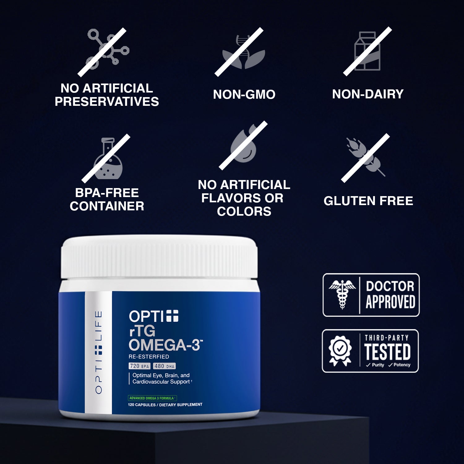 OPTI + rTG OMEGA-3