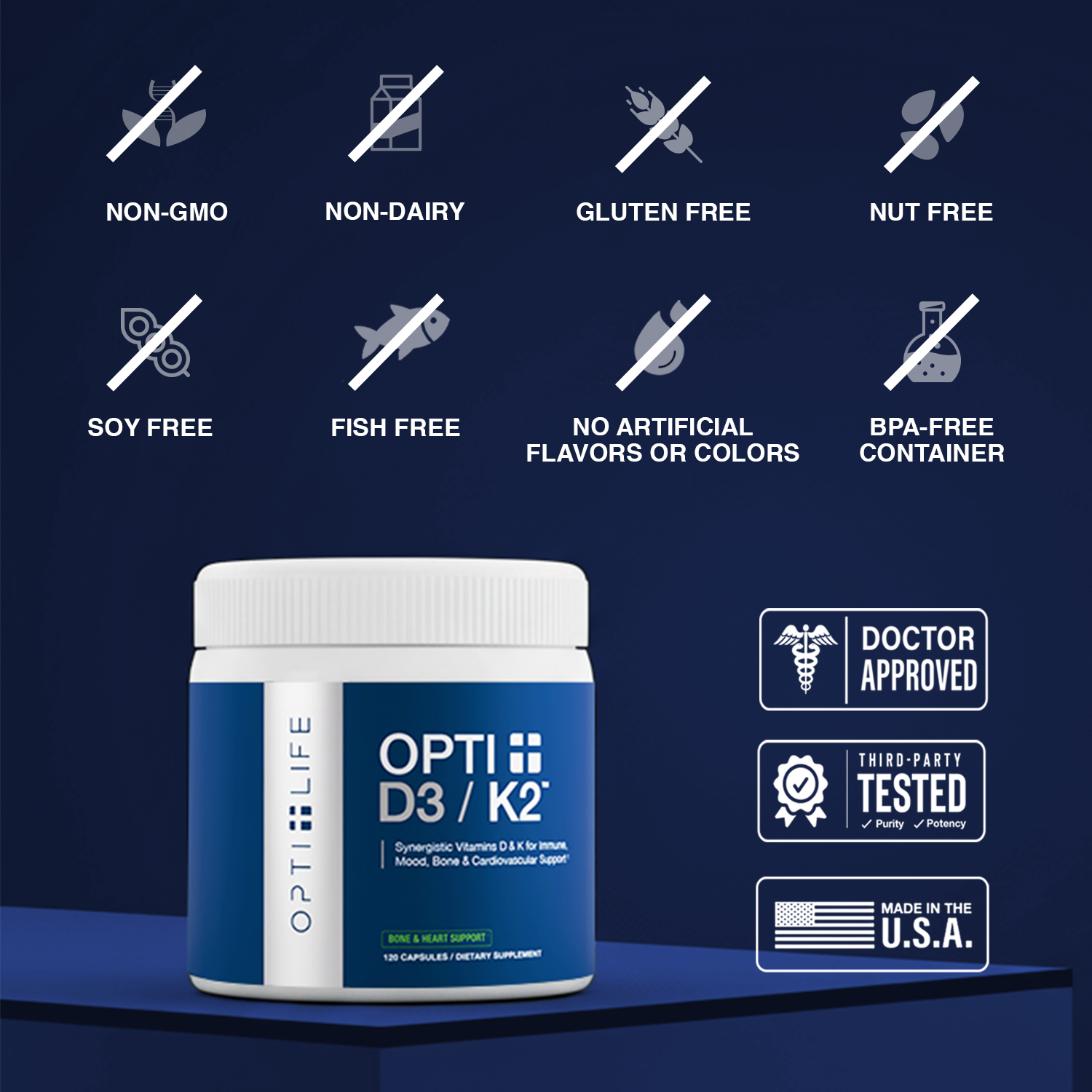 OPTI + D3/K2